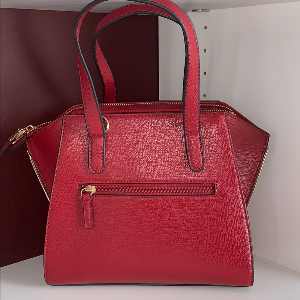Burgundy purse